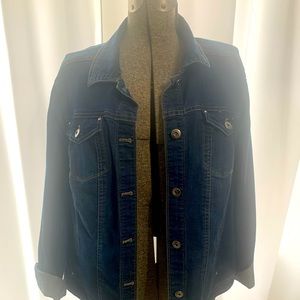 Dress Barn jean jacket size 1X